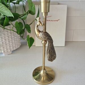 Metal Peacock Candle Holder from H&M Home